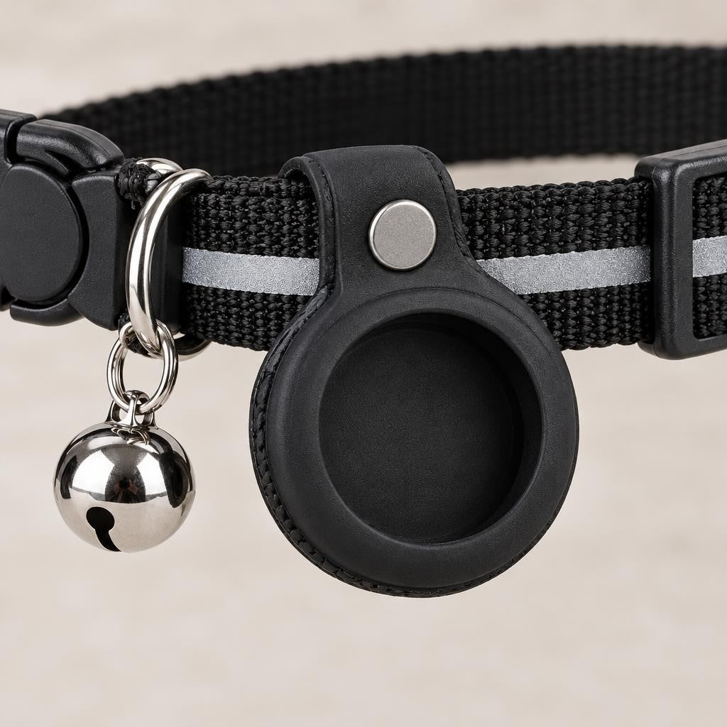 Collier pour chat avec porte-AirTag