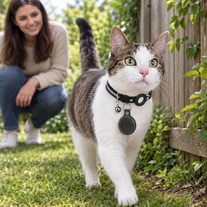 Collier pour chat avec porte-AirTag